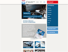 Tablet Screenshot of boschservice-halle.de